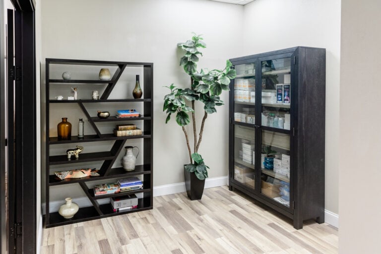 Inside the office at Osteopathic Health of Orlando