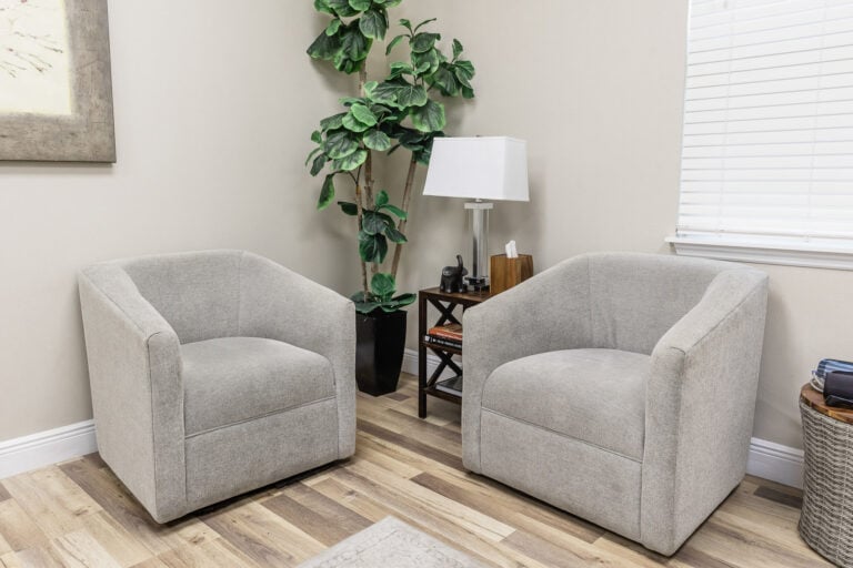 Waiting area at Osteopathic Health of Orlando